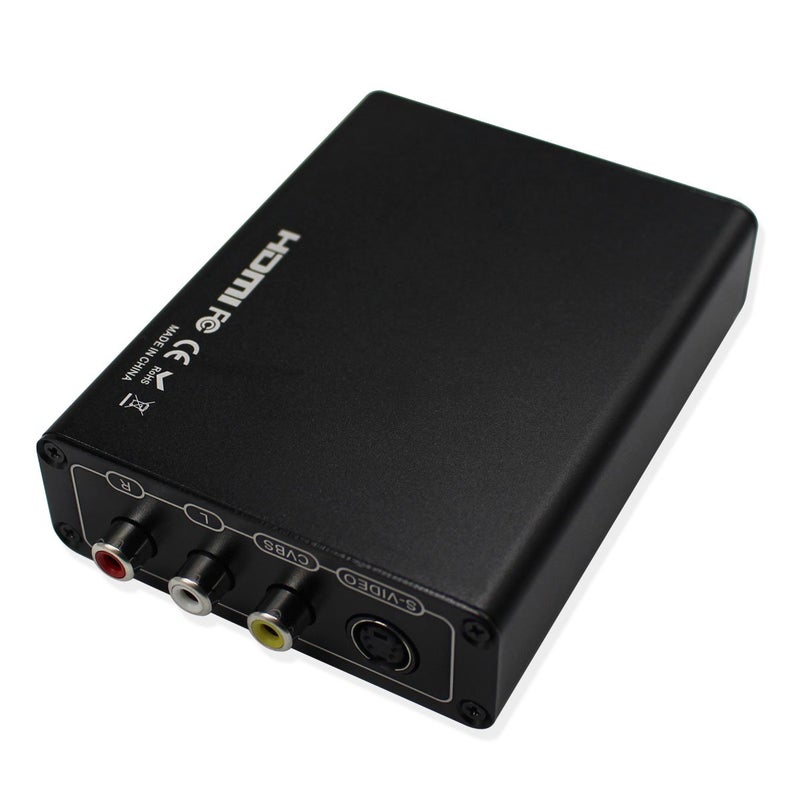 HDSUNWSTD HDMI to 3RCA AV CVBS Composite & S-Video R/L Audio for DVD VCR PS2 PS3 Xbox HDTV - Image 3
